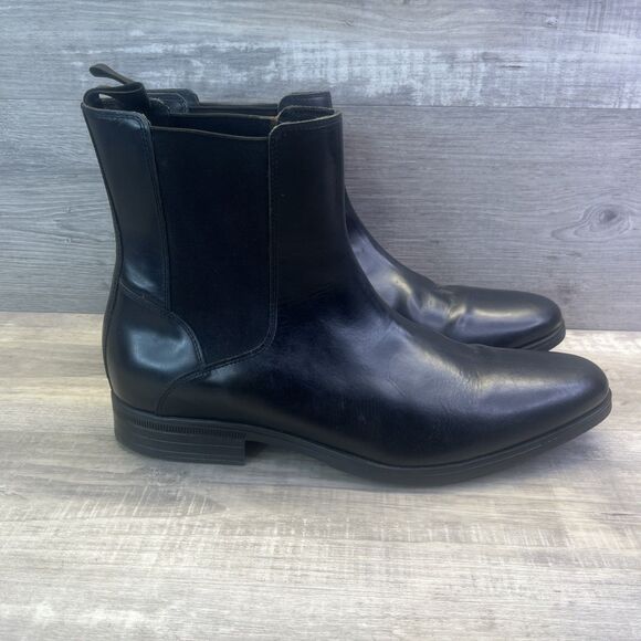 Cole Haan Grand OS Chelsea Boots Mens Sz 11 Black Leather - Picture 3 of 10